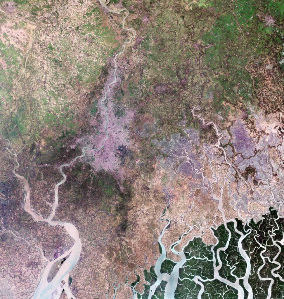Kolkata, India As Seen From Space By Copernicus Sentinel-2